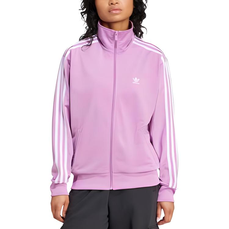 adidas Originals ADICOLOR CLASSICS LOOSE FIREBIRD TRACK TOP Jackets & Coats Women's Purple IY4741
