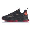 Li Ning 001 Journey Cny Support Classic Low Top Sports Casual Shoes Men Sneakers Black Red AGCQ103-1
