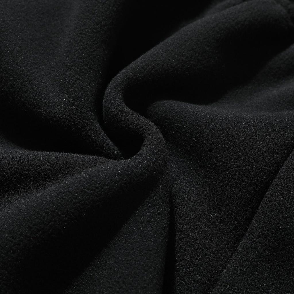 Men's Winter Fleece Casual Pants Plus Velvet Thickened Lambswool Drawstring Sweatpants With Pockets