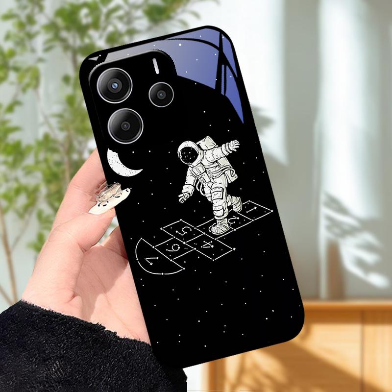 Glas-Handyhülle für Redmi Note 14 Pro 4G 5G Gehärtetes Glas Handyhülle für Redmi Note14 Pro+ Funda 14Pro Plus 5G Schutzhüllen