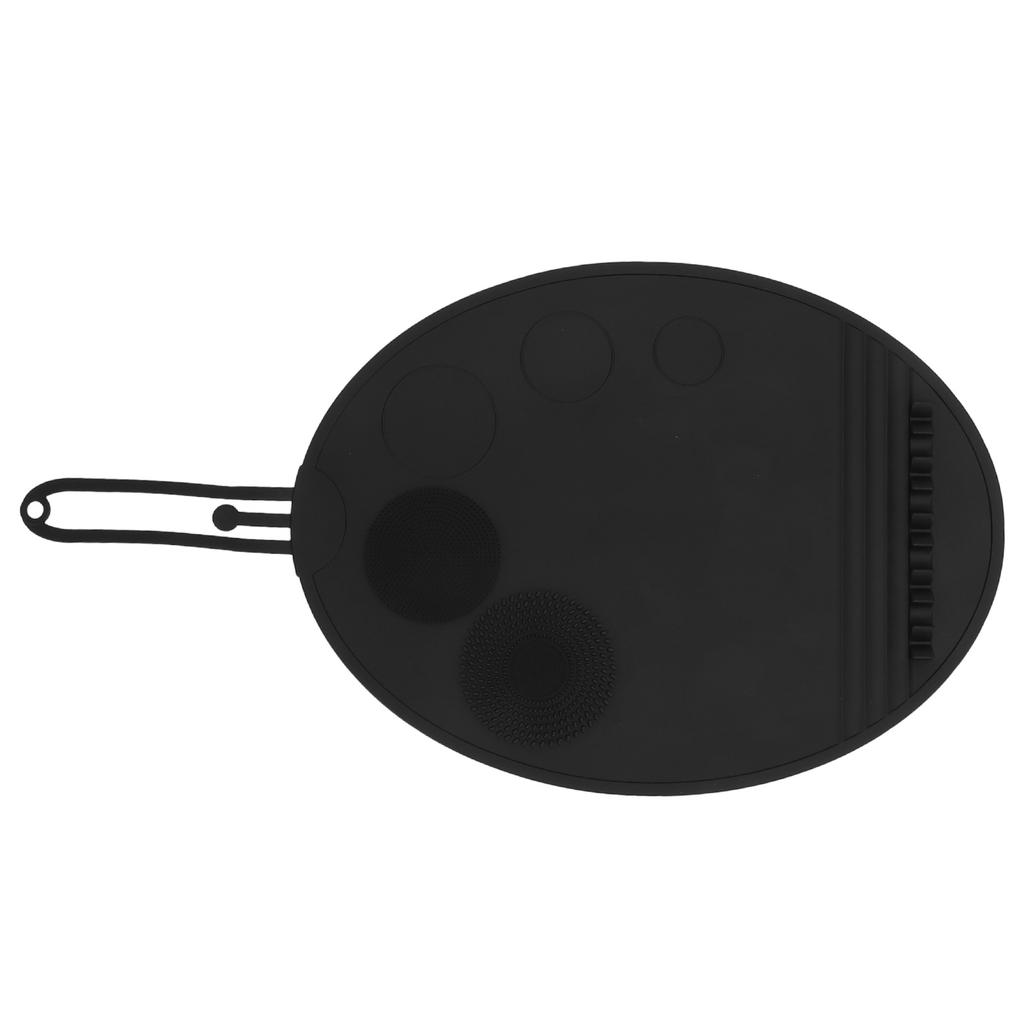 Silicone Makeup Brush Cleaning Mat Multi Textures Large Size Portable Washing Tool Scrubber Cosmetic