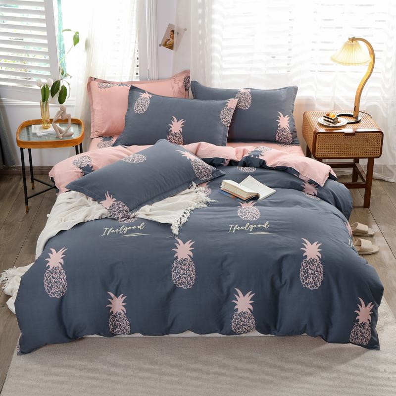 100% Cotton Dinosaur Duvet Cover Cute Cartoon Dinosaur Bedding Set Queen for Boys Girls Bedroom Decor Reversible Comforter Cover