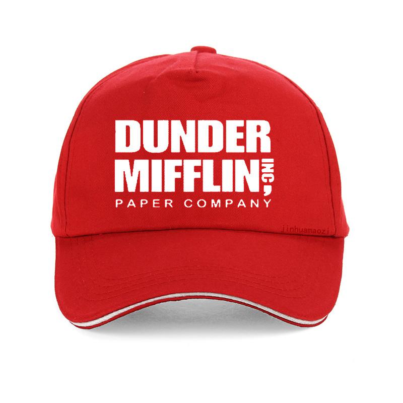 Company cap Unisex Women fashion The Office TV Show Dunder Mifflin Paper Baseball caps Brand Unisex Dad hat snapback gorra hombre