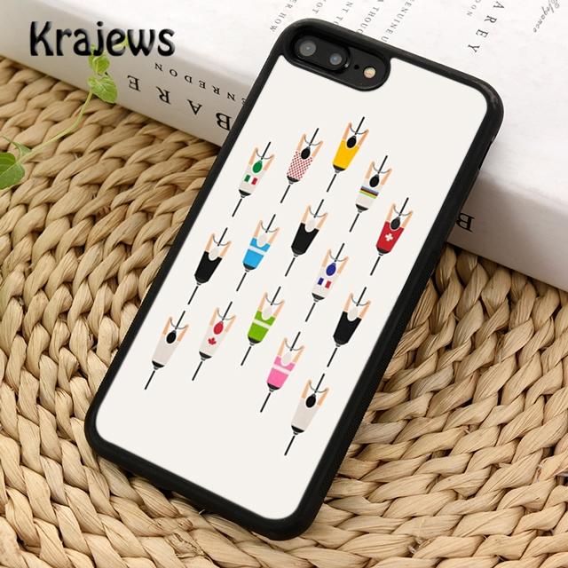 Krajews BIKE CYCLING  Sports Black Phone Case Cover For iPhone 17 Air 16 15 14 Plus 11 12 13 Pro Max Coque Shell Fundas