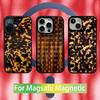 Tortoise Shell Pattern Phone Case For iPhone 16,15,14,13,12,11,Pro,Max,Plus,Mini New Magsafe Magnetic Wireless Charging