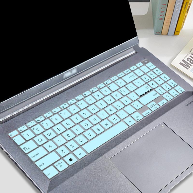 Silikonová ochranná fólie na klávesnici pro ASUS Vivobook Pro 15 Kryt klávesnice pro ASUS Vivobook Pro 15