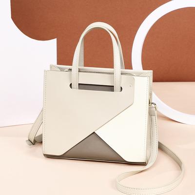 New Genuine Leather Women's Shoulder Bag with A Large Capacity Simple Handbag Crossbody Bag