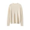 Maglione da Donna 100% Puro Cashmere a Collo Semi-Alto con Bordo Arrotolato - Nuovo Strato Base a Maglia Autunno/Inverno