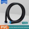 PVC Sprchová hadice - 1,5m/4m Flexibilní vodovodní trubka pro ohřívače vody