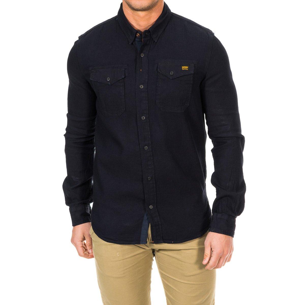 

Roadster Denim M40000JN мужская джинсовая рубашка с длинными рукавами