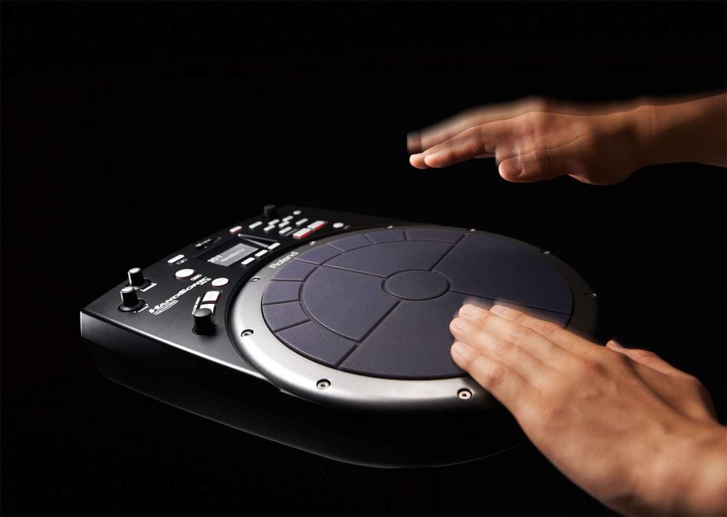 Roland HandSonic Digital Hand Percussion Instrument for Live Music and with 13 850 Voices HPD-20 Performances, Production, Recording, Pads,
