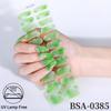 Adesivi per Unghie in Gel Impermeabili Francesi - Carini Cartoni Animati Nail Art Senza Cottura per Stili Europei e Americani