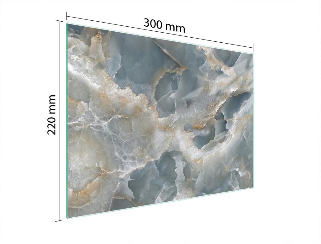 SZKLANA DESKA DO KROJENIA 30x22 MARMUR