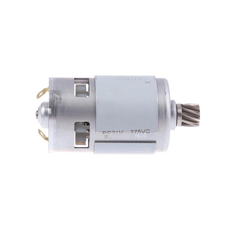 10 Teeth 21V Lithium Battery Lawn Mower Motor 775 Hedge Trimmer Motor Electronic Component Motor Power Tool Accessories