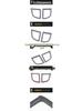 Compatible with 22 Models GS8 Air Vent Decorative Frame & Center Console Vent Accessories