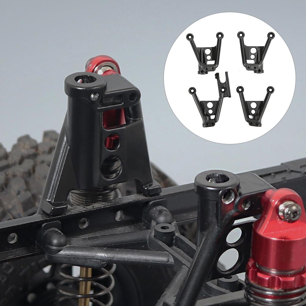

4PCS RC Car Metal Shock Damper Towers Mount Fit for SCX10 II 90046 90047 1/10 RC Crawler