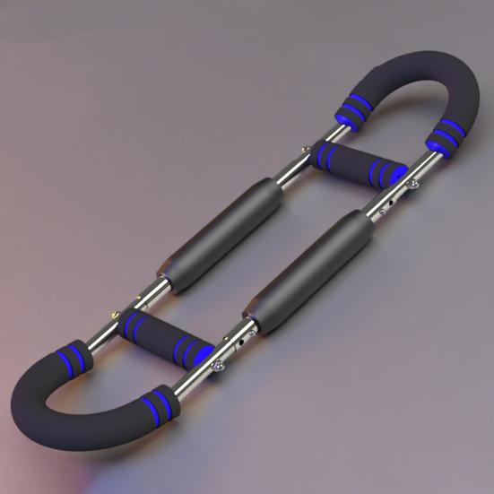 Exercițiu pentru brațe Twister cu mâner din spumă, 40-50 kg, bară de antrenament reglabilă pentru piept, antebraț, triceps, întăritor muscular pentru piept, expansor pentru acasă, echipament de fitness