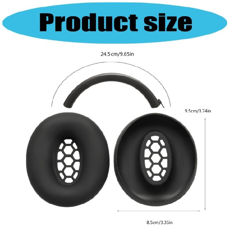 1 Pair Replacement Ear Pad for HD450BT Bluetooth-compatible On-Ear Headphone Gaming Soft Ear Cushion Foam Cover