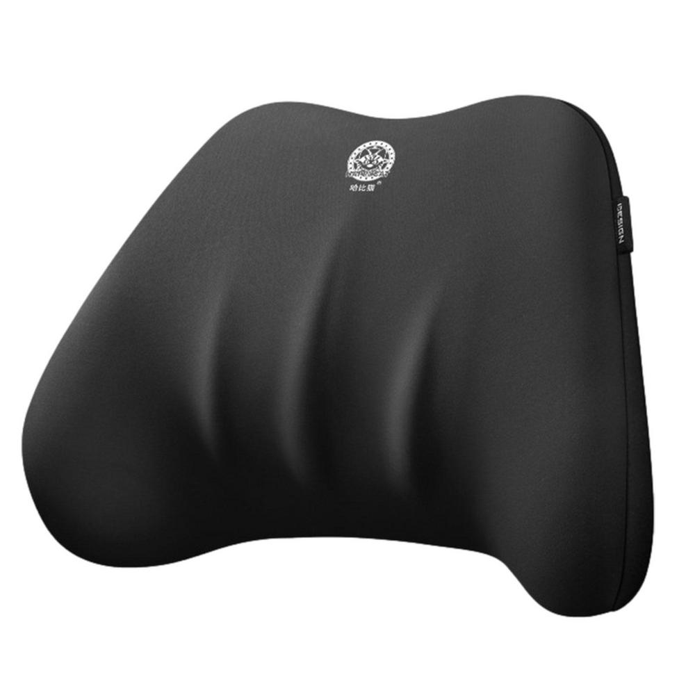 Car Lumbar Cushion Car Waist Support Made Of Memory Foam Memory Foam Seat Back Head Rest Pillow Breathable Support Pillow For
