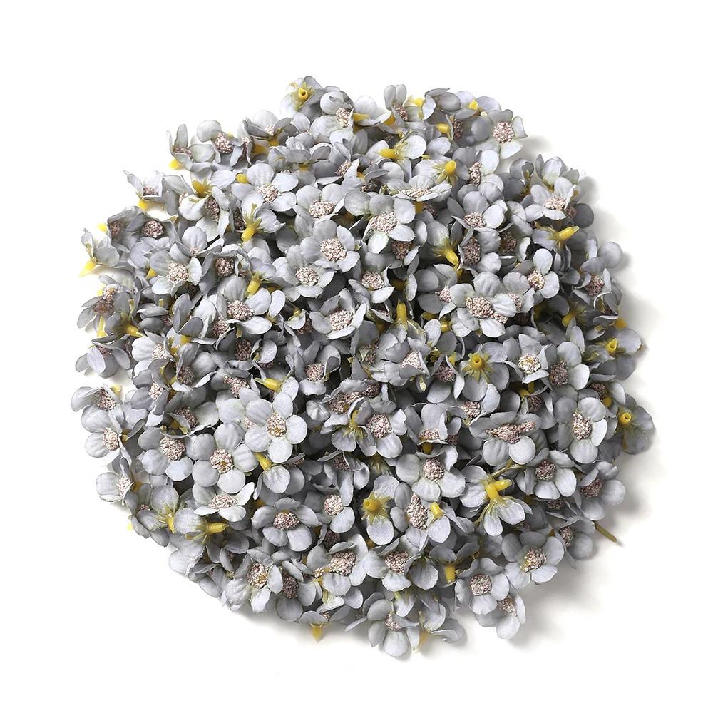 50/100Pcs Silk Artificial Daisy Flower Head For Flower Wall Plant Wedding Home Room Decoration DIY Garland Valentine'S Day Gift