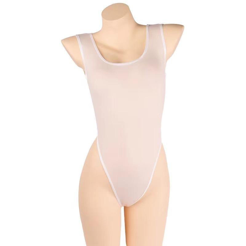 Plus Size Sexy  Transparent  Sleepwear Lingerie Temptation Underwear Jumpsuit