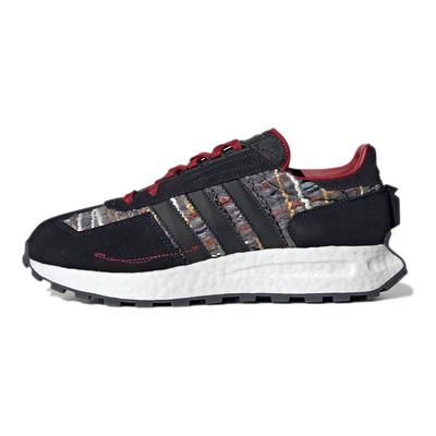 Originals Retropy E5 Bequeme Sportliche Rutschfeste Abriebfeste Low-Top Marathon-Laufschuhe Unisex-Sneaker Schwarz GX3956