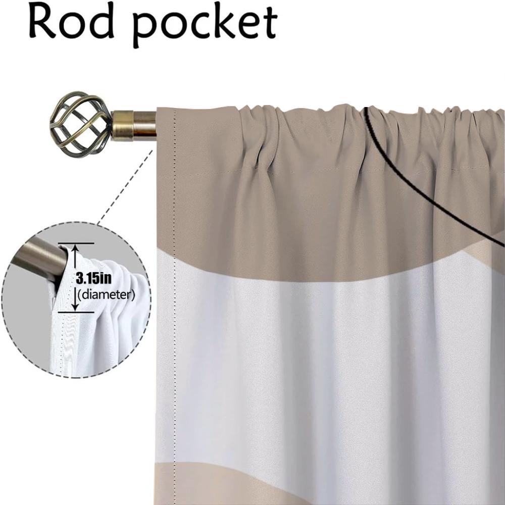 Schlichter Stil Pflanzen Verdunkelungsvorhang für Zimmer 2 Paneele Moderne Wohnzimmergardinen Raumteiler Halloween Dekoration Jalousien Küche