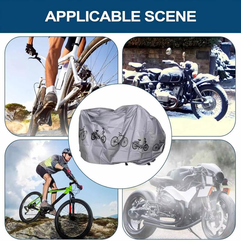 Bike Cover Sun Protection Outdoor Waterproof for Bicycle Prevent Rain Bicycle Cover Multifunctional Electric Vehicle Cover