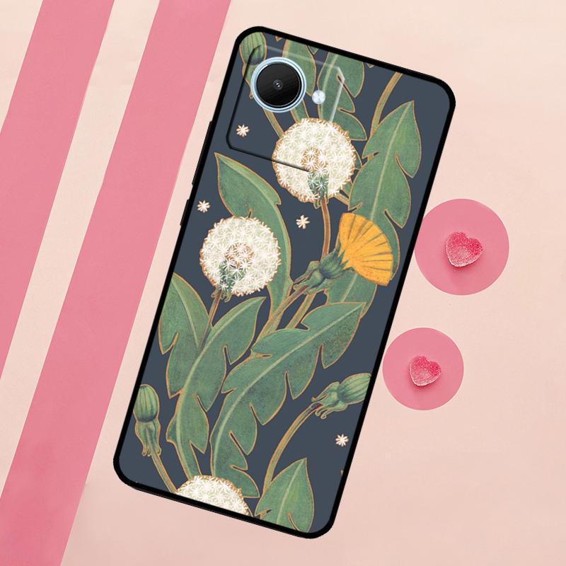 Dandelion Case For Realme 11 Pro Plus 10 9 GT Neo 5 3 3T C11 C15 C25s C21Y C30 C31 C33 C35 C53 C55