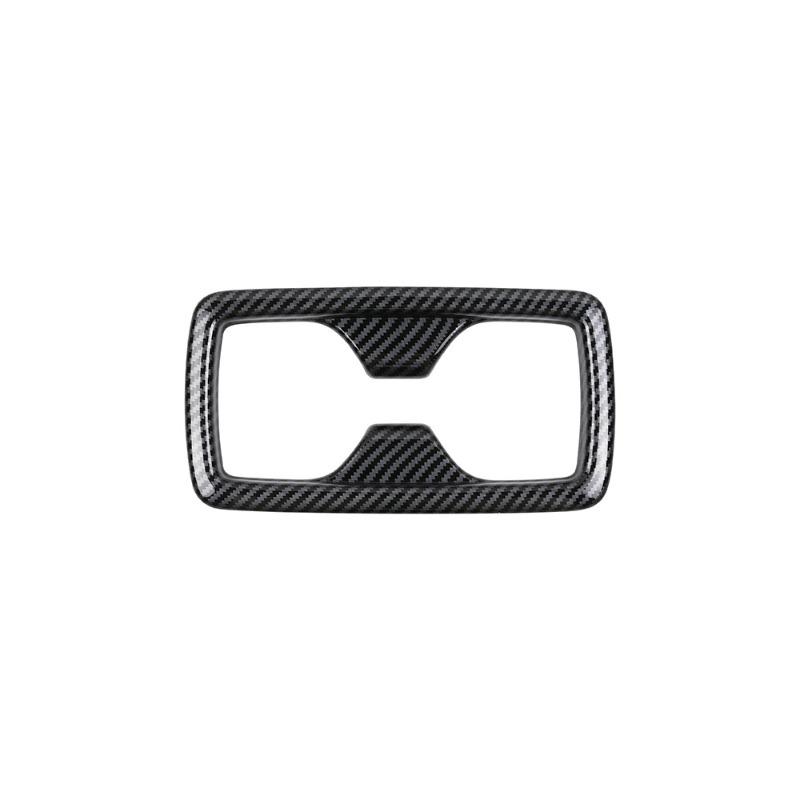 For Toyota Rav4 2026 Rear Cup Holder Decorative Trim Stickers Carbon Fiber Auto Inerior Drink Bottle Storage Slot Accessories