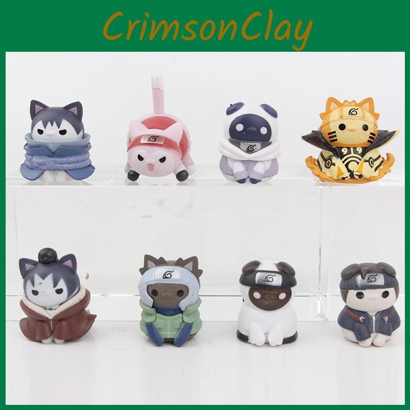 Abs Cats Naruto Action Figure Model Anime Collectors Gift Decoration Kids Gift