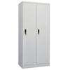 Wardrobe Light Grey 80 x 50 x 180 cm Steel