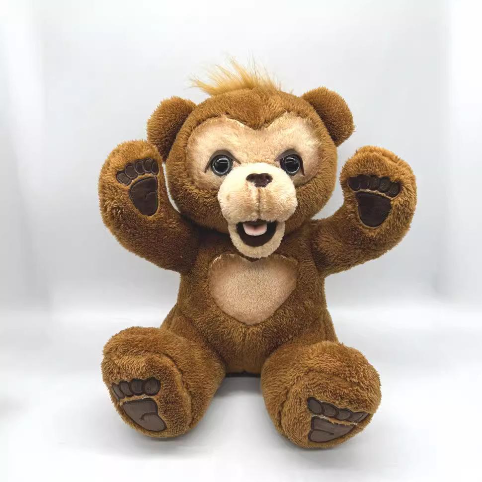 Jucărie de pluș Ursuleț de pluș Urs curios Animal de companie Păpușă Pernă Cadou pentru copii