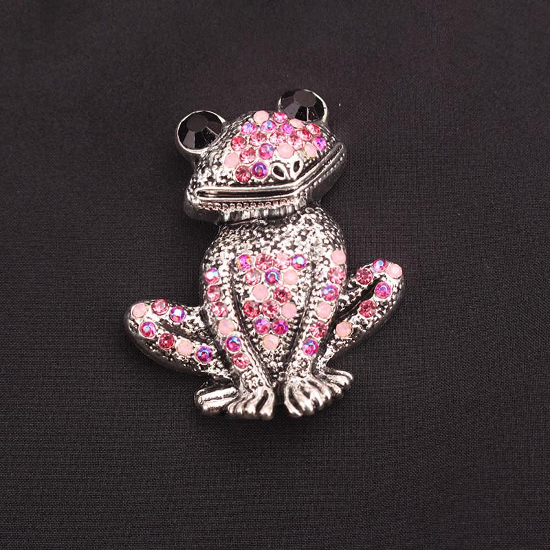 Frog Brooch Pin Fashion Animal Alloy Decorative Jewelry For Women Men