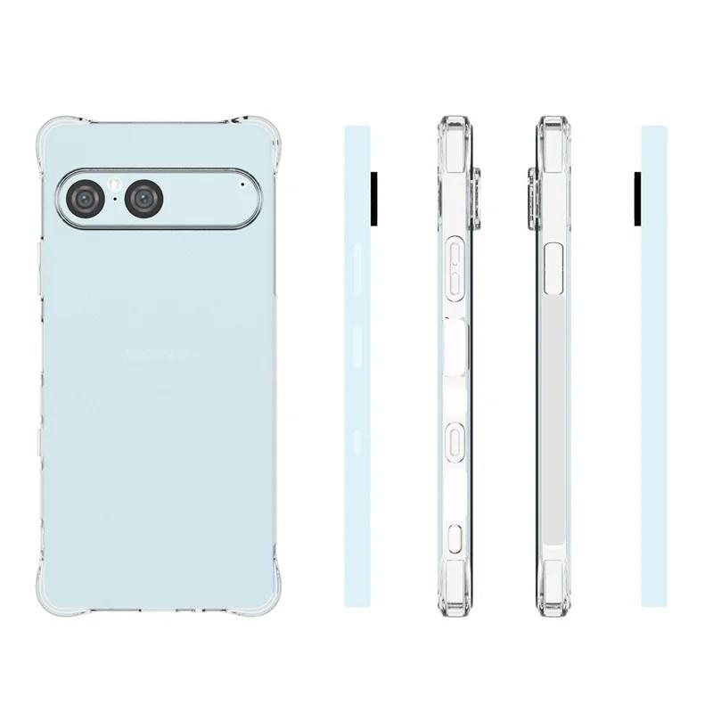 For Sony Xperia 10 VII Case WANLONFENG WL Series 2.0mm TPU Phone Cover with Tempered Glass Film