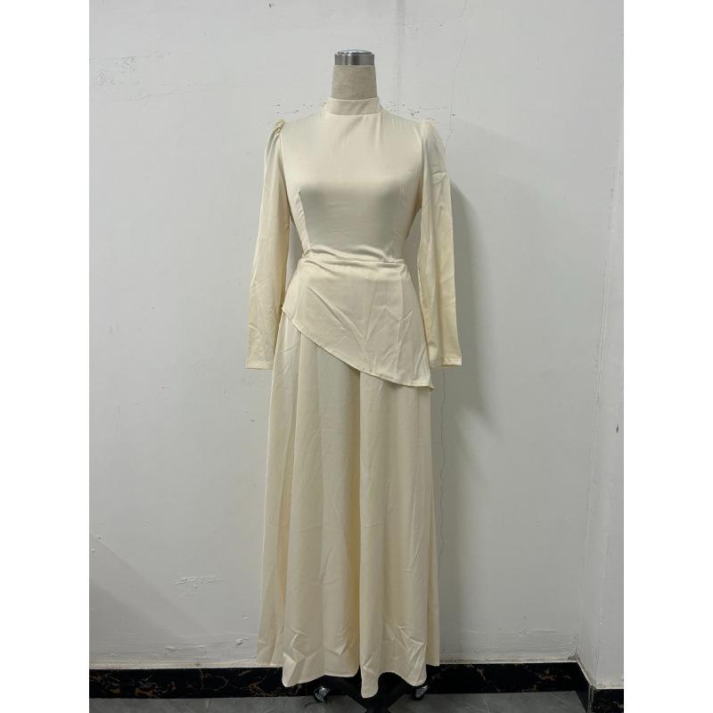 Festival di Primavera 2025, Europa, America, Amazon transfrontaliero abbigliamento donna, nuova gonna a tubino splicing elegante con temperamento francese