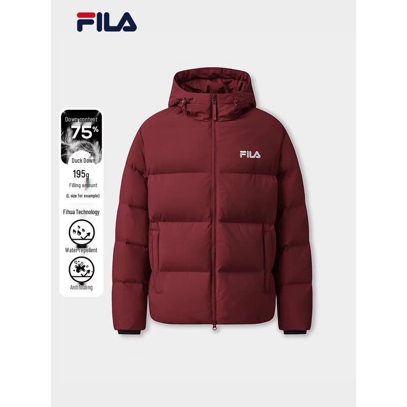 Fila Unisex Hooded Down Jacket