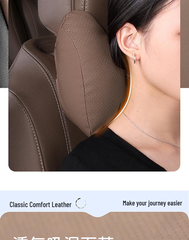 Lincoln Nautilus Headrest & Lumbar Support Cushion Set: 26 Models - Neck & Waist Protection