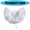 Themed Party Neck Ruff For Jester Costume Breathable Mesh Collar Neckpiece Halloween Transformation Accessory