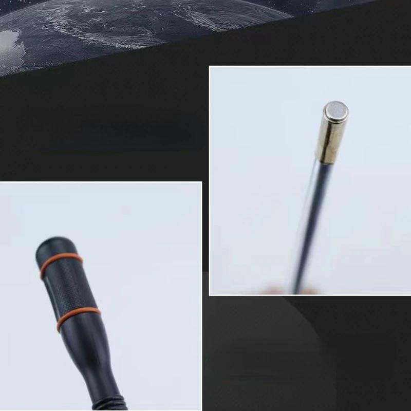 1 Stück Faltbarer Magnetheber für enge Räume zum Aufheben von Nadeln, Stecknadeln, Büroklammern, Teilen, Nähwerkzeug zur Aufbewahrung
