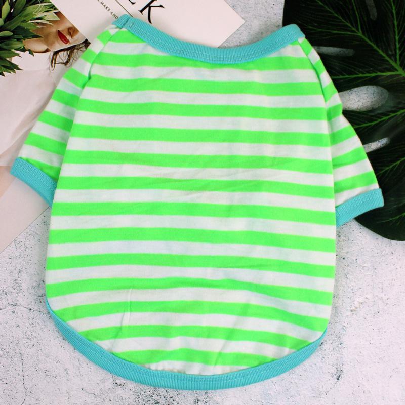 Summer Ice Silk Sun Protection Pet T-Shirt for Dogs & Cats - Lightweight, Cool, and Comfortable for Outdoor Wear