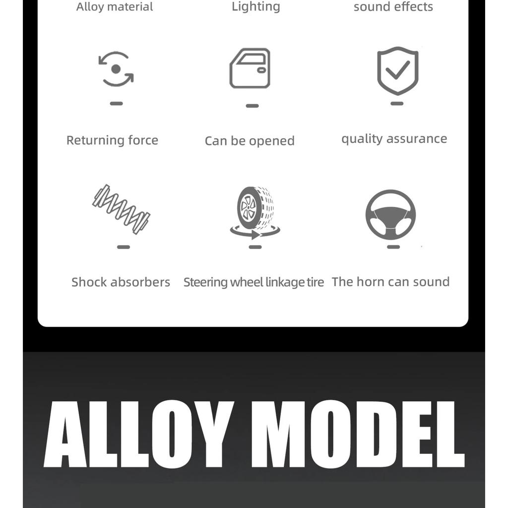 1/24 Mitsubishis Lancer Evolution Alloy Sports Car Model Diecasts Metal Racing Vehicles Car Model Sound and Light Kids Toys Gift