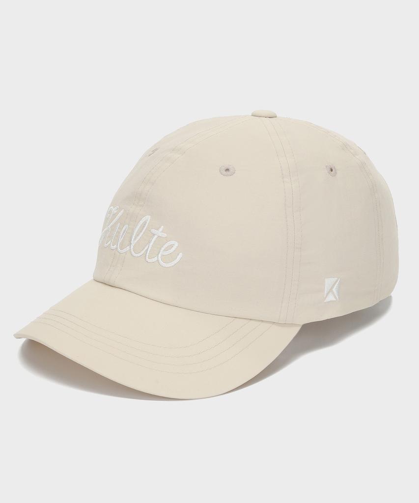 KULTE Script Nylon Cap Beige