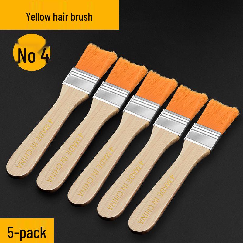 Soft Nylon Bristle Industrial Cleaning and Dusting Brush - No Trace, Wool, and Latex Paint Brush