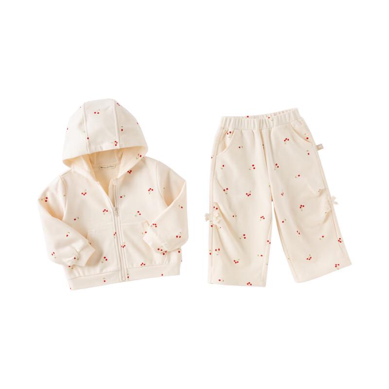 DAVE & BELLA Girls' Autumn Straight Leg Pants & Jacket Set