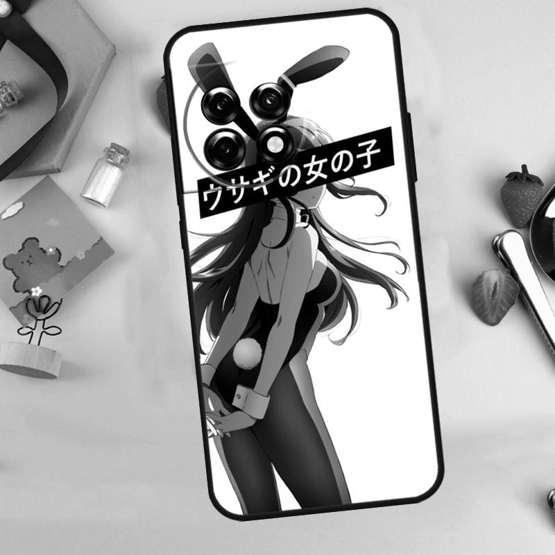 Sad Japanese Anime Aesthetic Case For OnePlus 13T 13R 12 12R 15 13 11 10 10T 8T Nord CE 2 3 4 Lite N20 N30 Nord 5 Cover