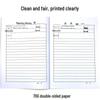 Premium Kraft Paper Meeting Minutes Notebook Set, 16k Size, 10-Pack - Free Shipping Included