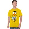 Sesame Street Unisex Adult Holding Pigeon Bert T-Shirt