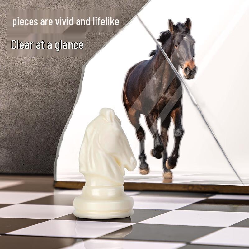 Deli Magnetic Foldable International Chess Set