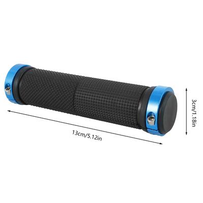 2Pcs Bicycle Handlebar Grips Anti Slip Road Mountain Bike Handle Ergonomic Bicycle Handlebar Grips for Mountain Bike Accessories